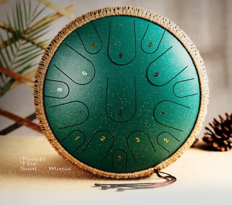 15-tone Ethereal Steel Tongue Hand Drum (Pick Color)