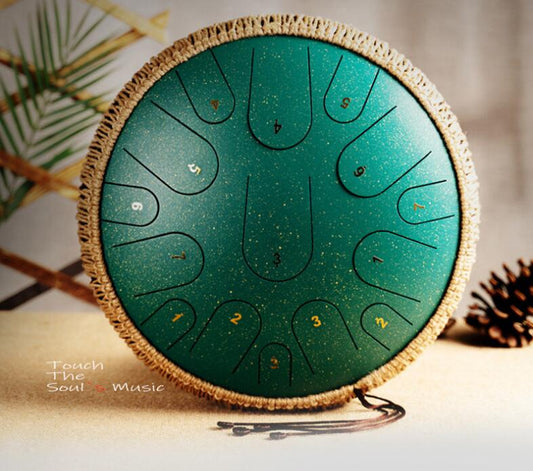 15-tone Ethereal Steel Tongue Hand Drum (Pick Color)