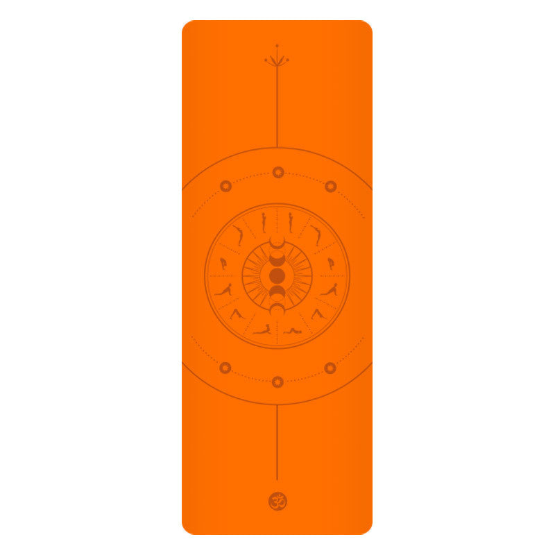 5mm Sun & Moon Natural Rubber Yoga Mat PU (Choose Color)