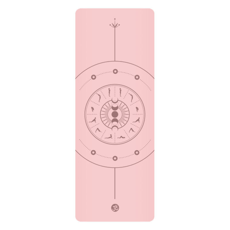 5mm Sun & Moon Natural Rubber Yoga Mat PU (Choose Color)