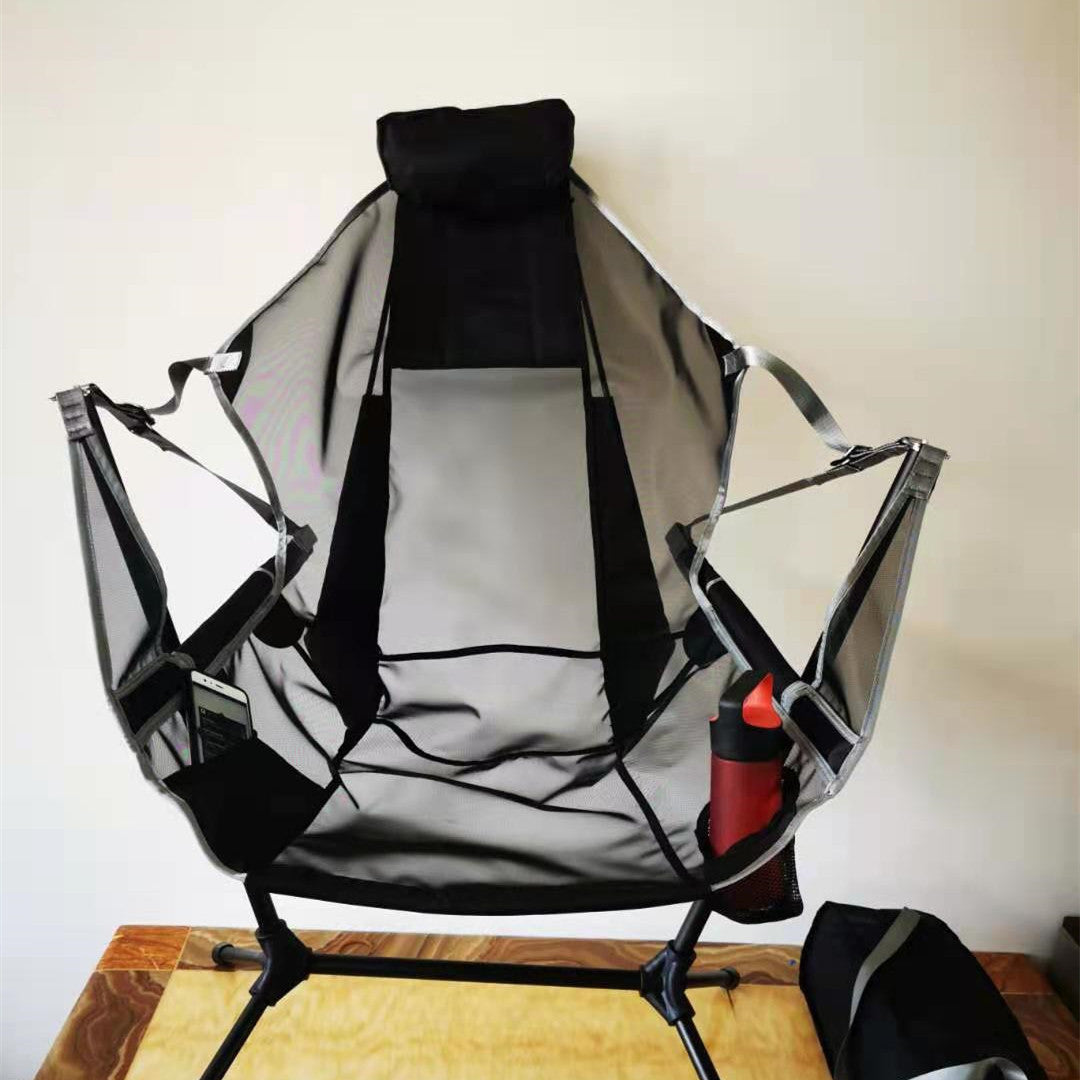 CE5 Aluminum Alloy Folding Rocking Chair