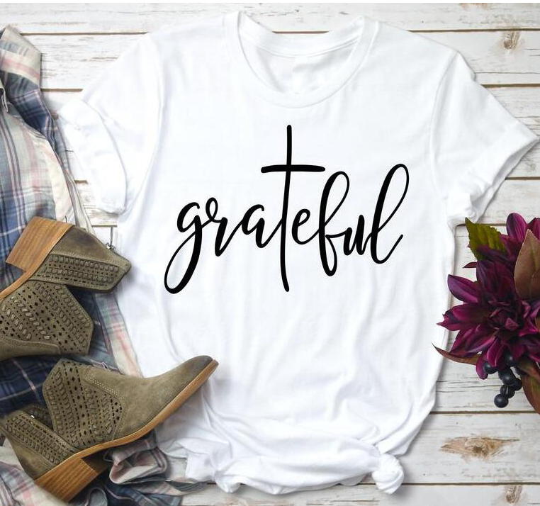 Grateful Cotton Christian T-shirt