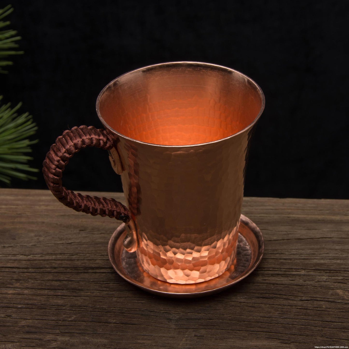 Pure Copper Handmade Cup Handmade Copper Water Cup Thick Copper Cup