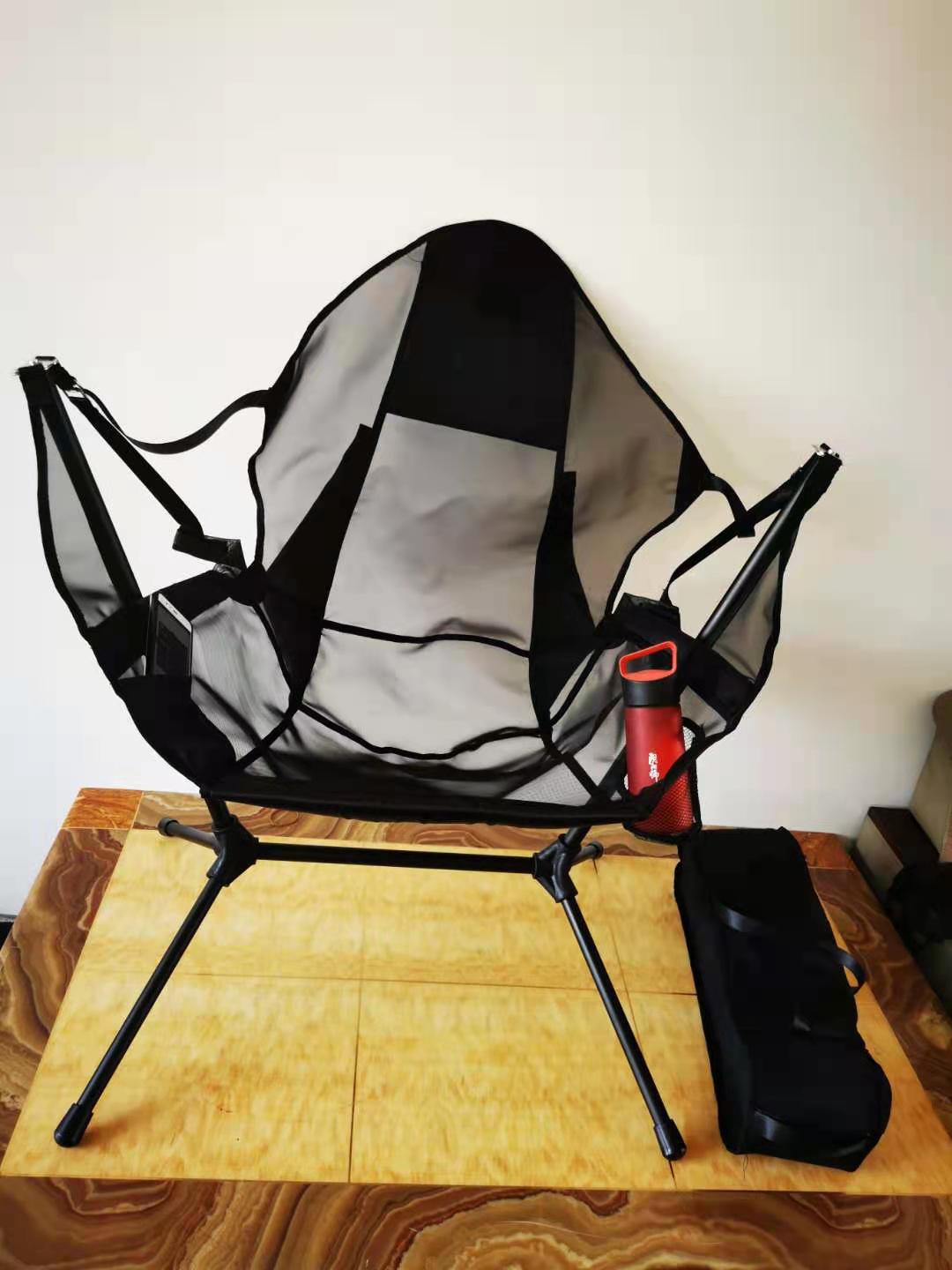 CE5 Aluminum Alloy Folding Rocking Chair