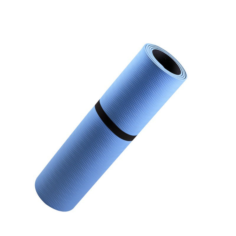 Grounding/Earthing Yoga Mat with Wire (Blue)