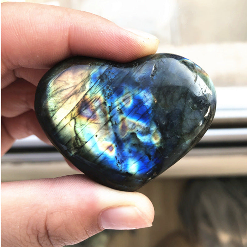 Labradorite Hearts