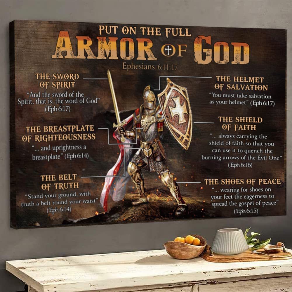 Put On God's Full Armor God Wall Art