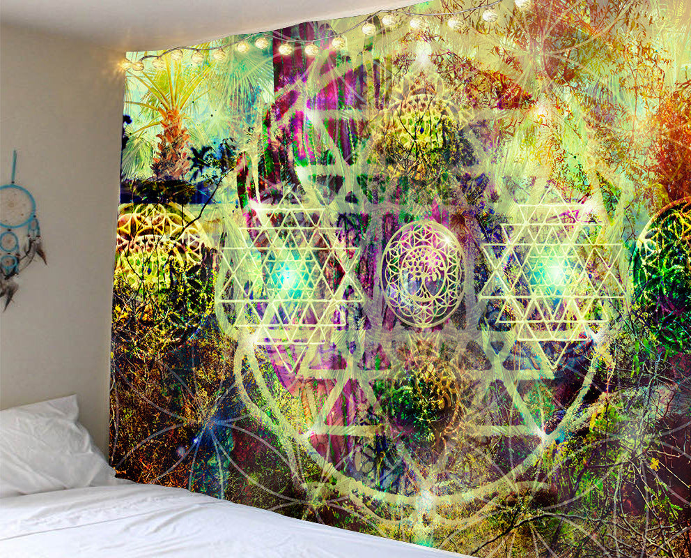 Mandala Sacred Geometry Wall Hanging