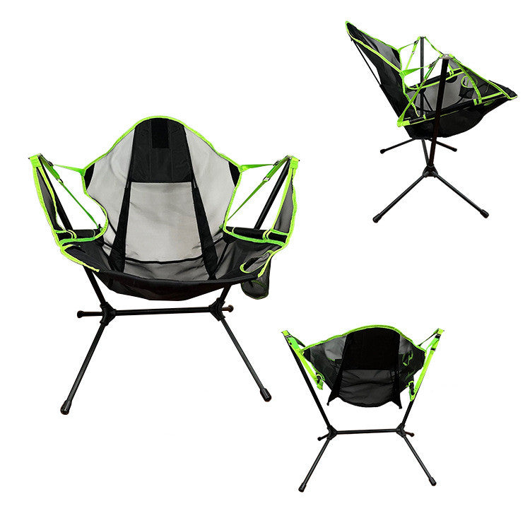 CE5 Aluminum Alloy Folding Rocking Chair