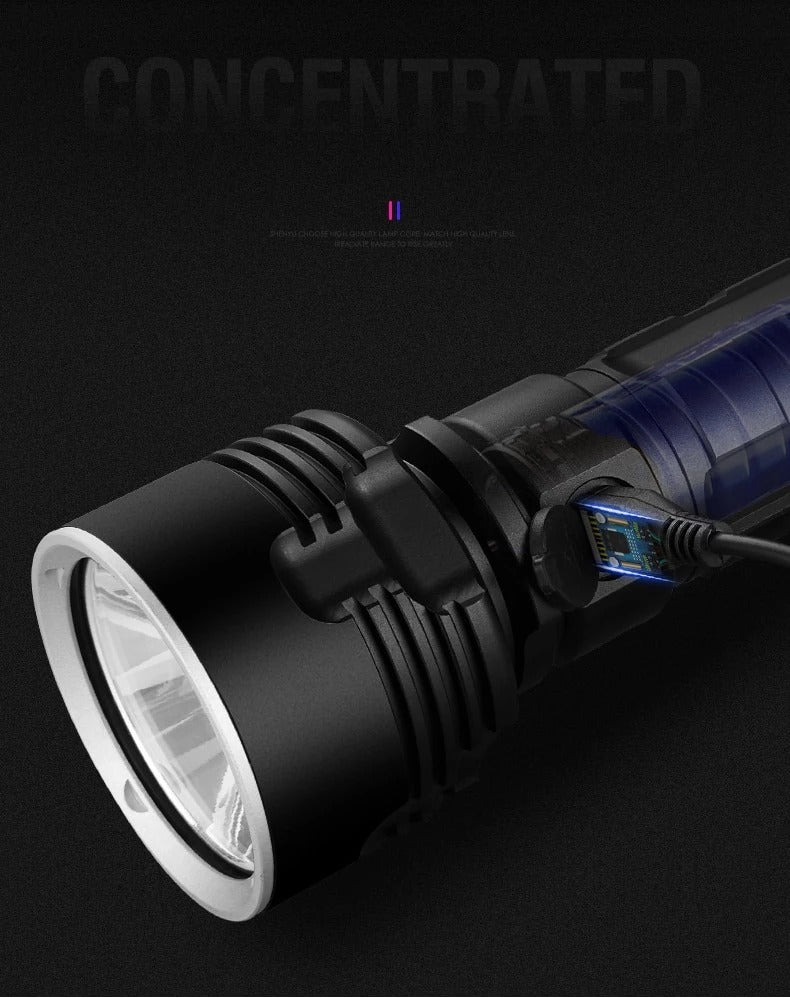 CE5 Rechargeable Super Bright LED Flashlight