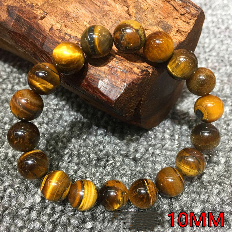 Natural tiger's eye stone brave bracelet