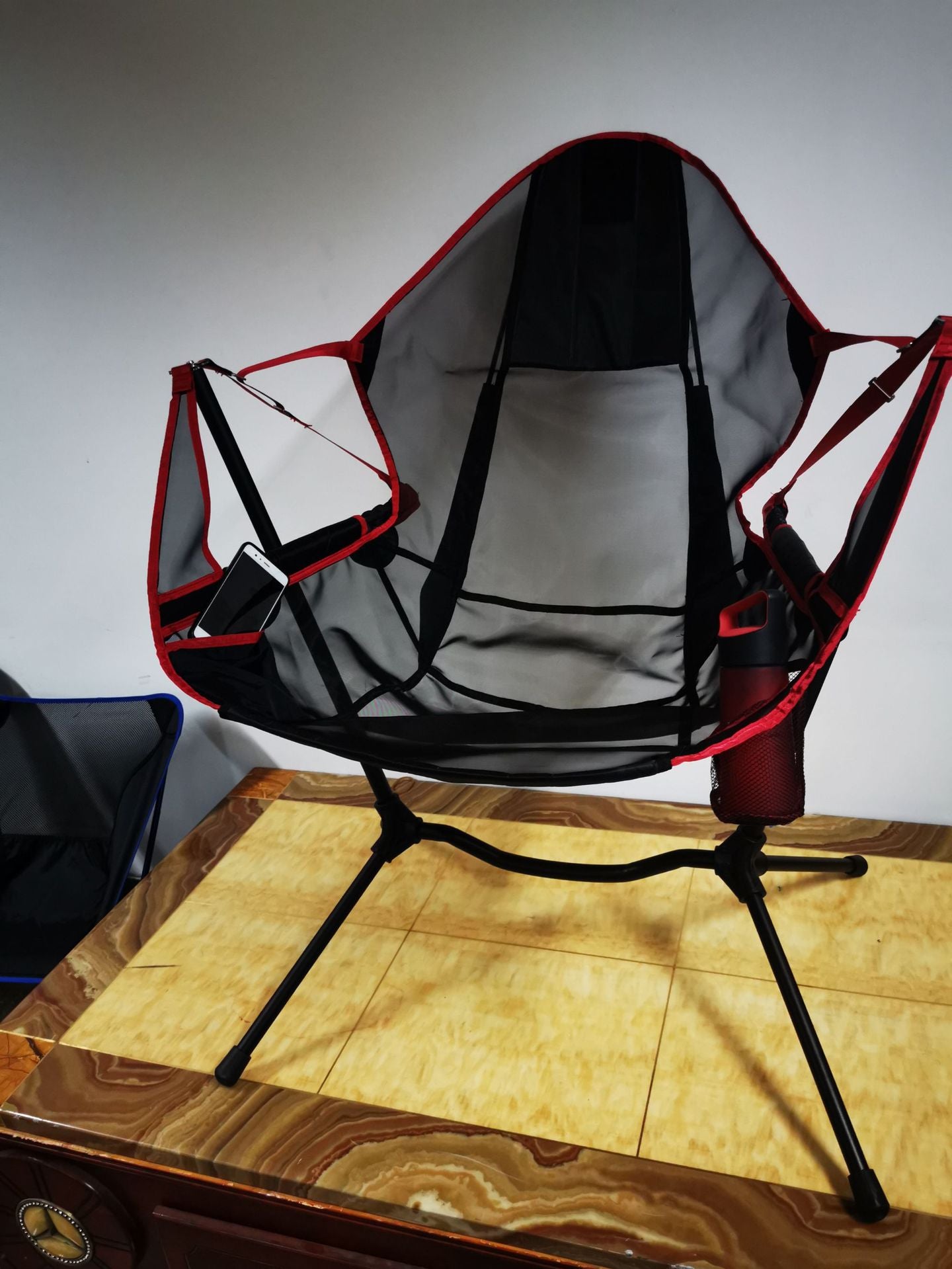 CE5 Aluminum Alloy Folding Rocking Chair