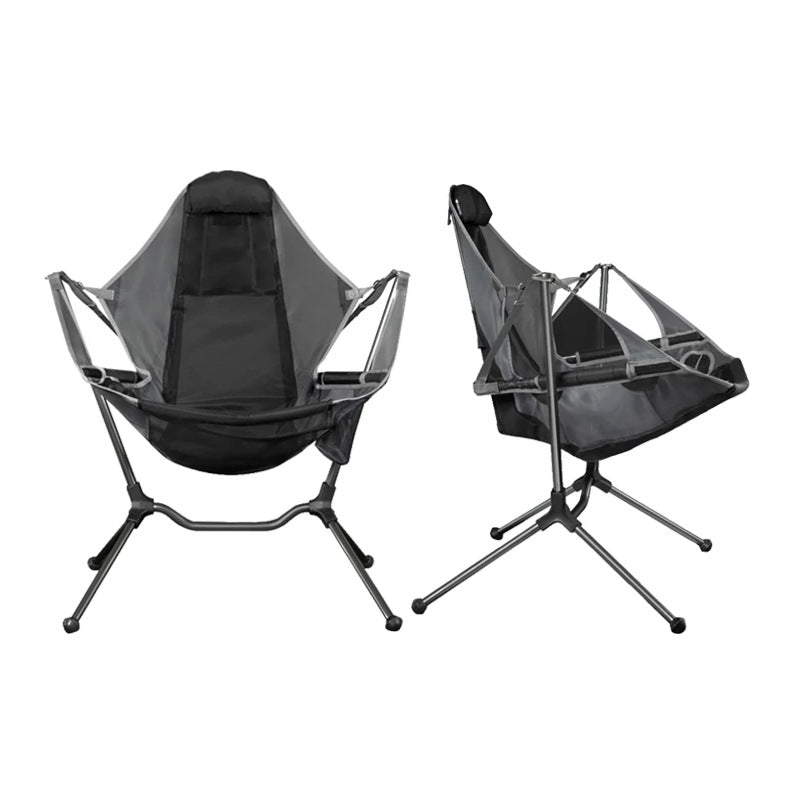 CE5 Aluminum Alloy Folding Rocking Chair