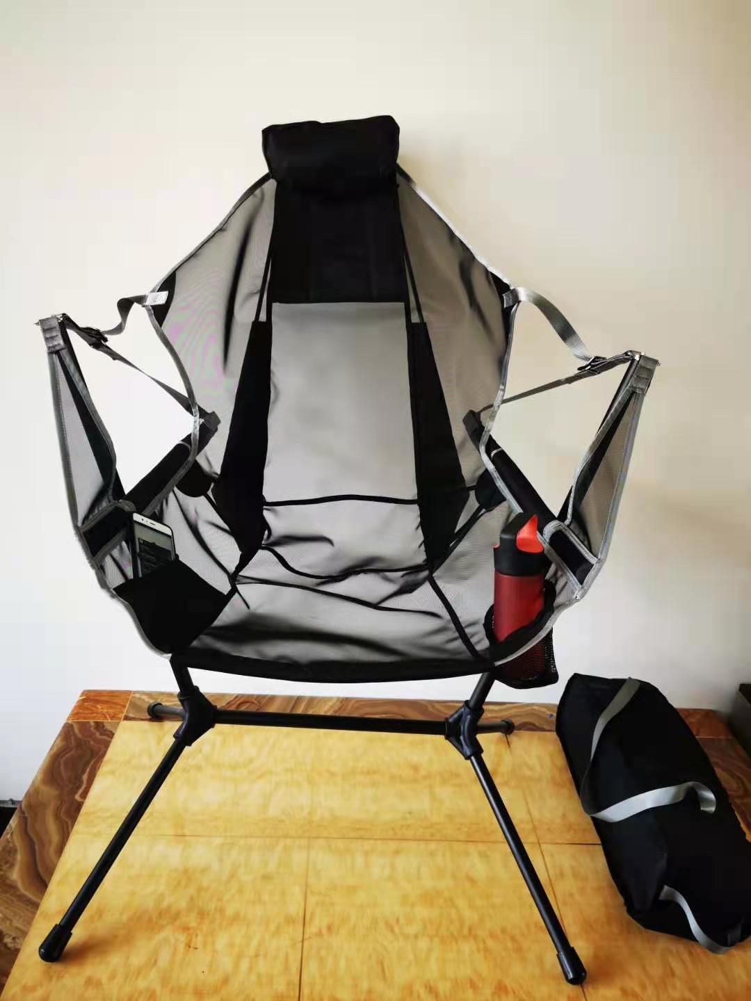 CE5 Aluminum Alloy Folding Rocking Chair