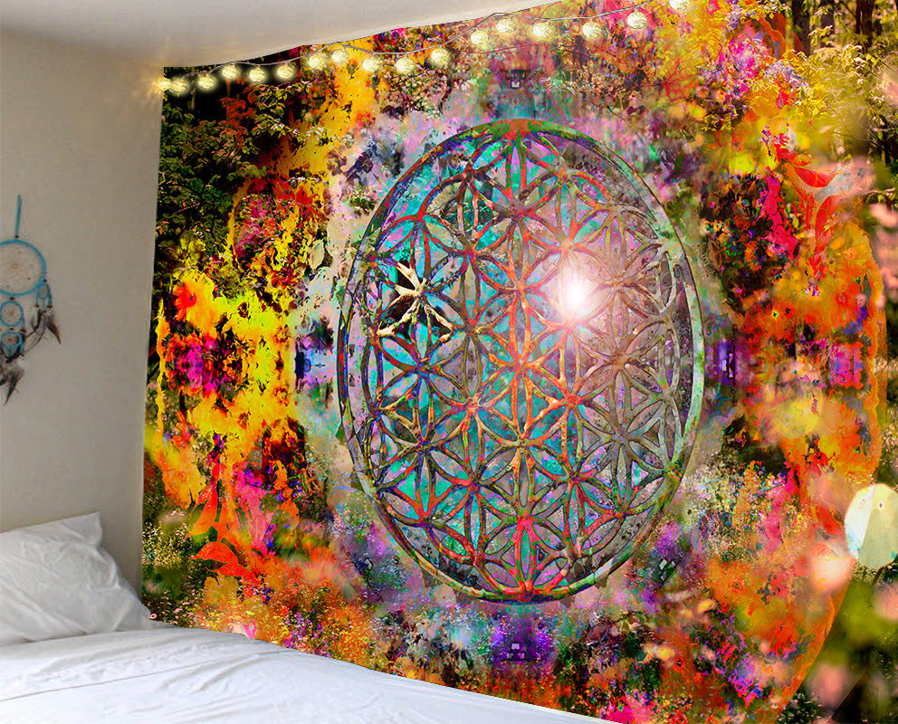 Mandala Sacred Geometry Wall Hanging