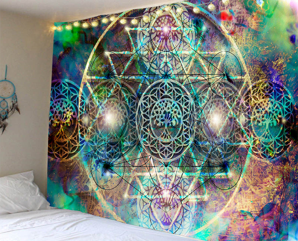 Mandala Sacred Geometry Wall Hanging